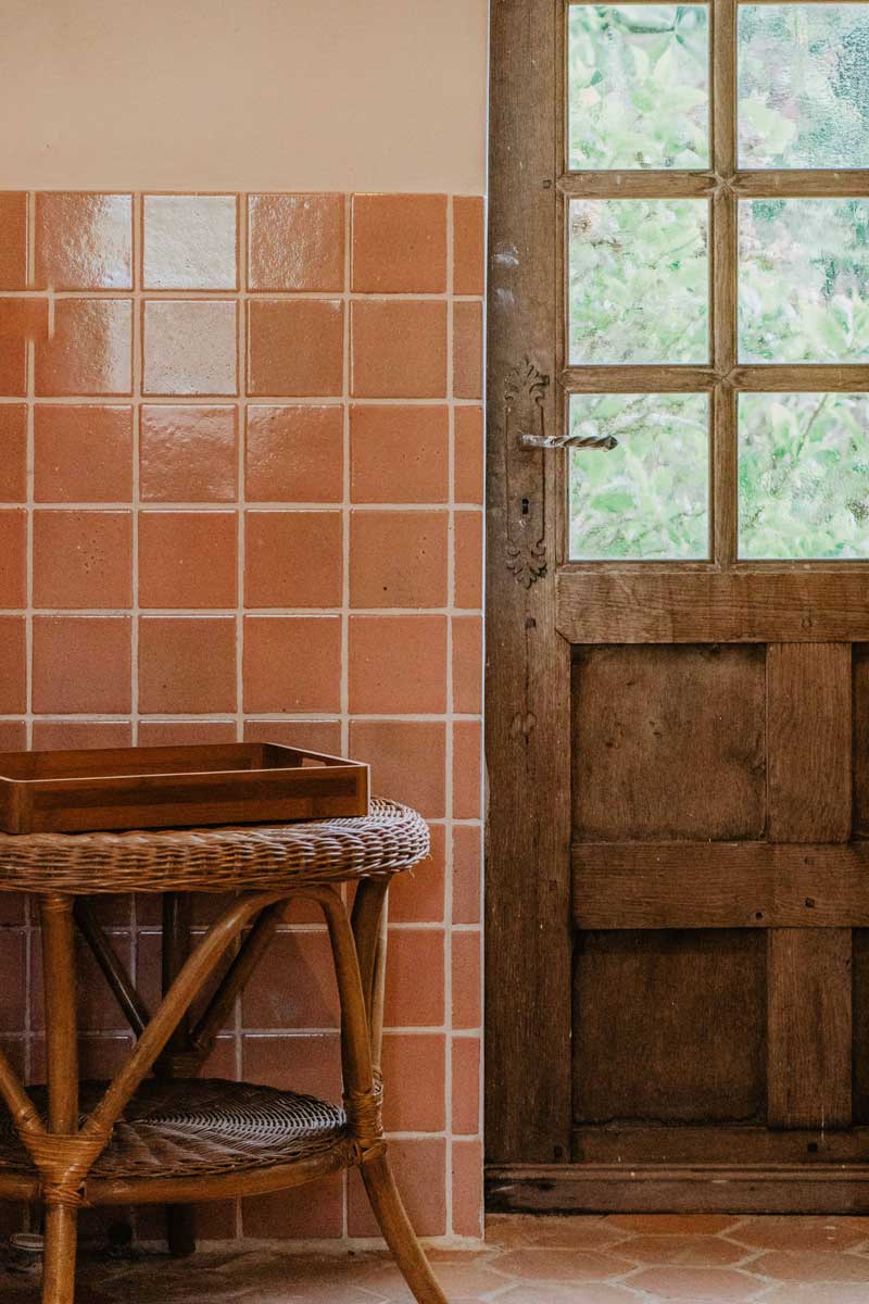 Salle de bain, au Cottage du Manoir d'Argentel
