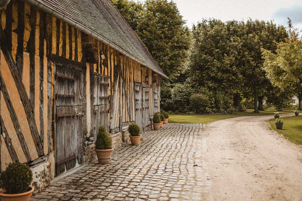Un ancienne écurie du Manoir d'Argentel