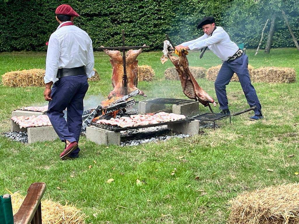 Asado traditionnel Argentin, au Manoir d'Argentel